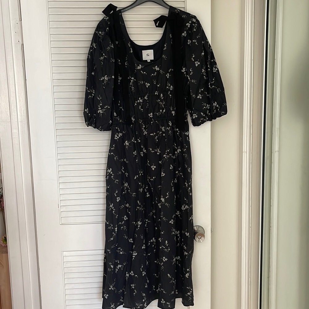 G. Label Beverly Midlength Bow Dress